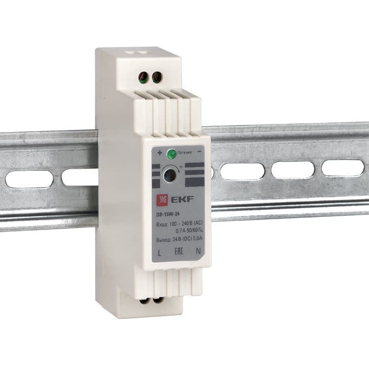 EKF PROxima Блок питания 24В DR-15W-24 — миниатюра 5