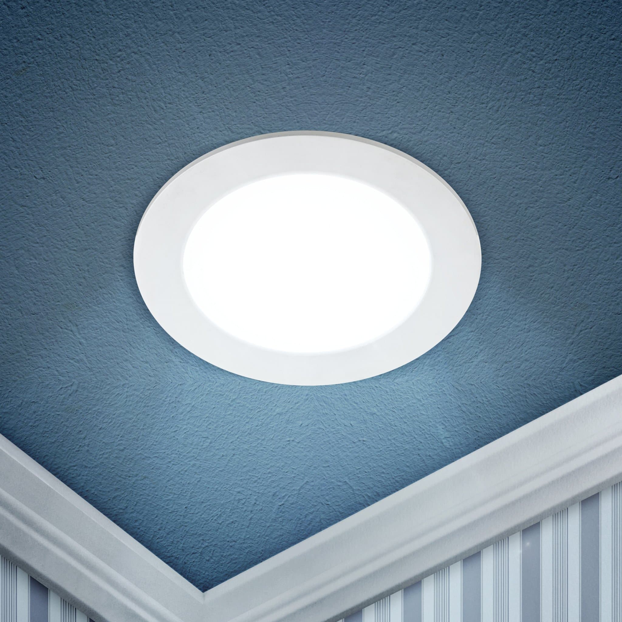 ЭРА LED 1-18-6K/1 Светильник Светильник светодиодный круглый LED 18W 220V 6500K (20/360)