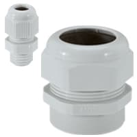 Legrand Уплотнитель пластиковый IP 55 ISO 12 диаметр кабеля 4-6.5 мм RAL 7035 096800 — миниатюра 2