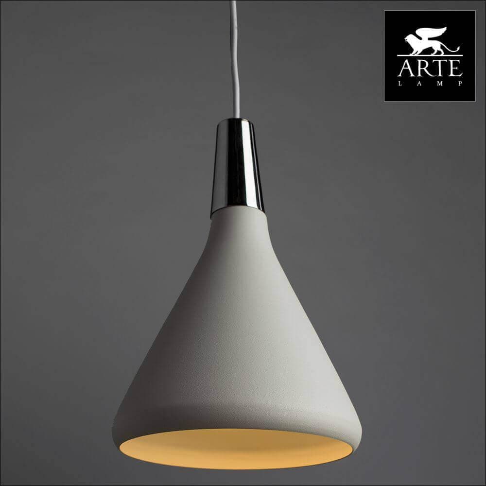 Arte Lamp Ciclone Белый Светильник подвесной 1x60W 1xE27 A9154SP-1WH — миниатюра 4
