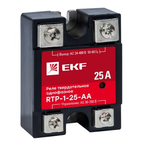 EKF PROxima Реле твердотельное однофазное RTP-25-AA — миниатюра 1