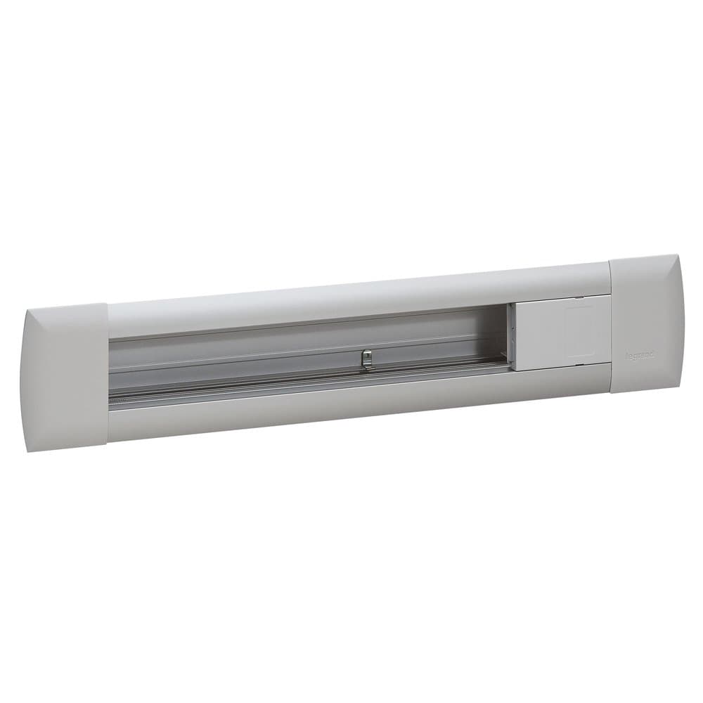 Legrand Алюминий Блок розеток неукомплектованный встраиваемый 12 модулей 053564