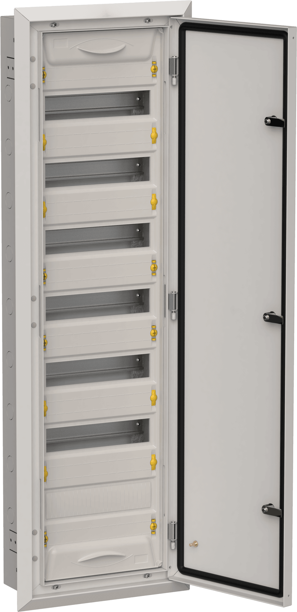 TITAN 5 Корпус мет. ЩРв-84 (1х84) 1130х365х130 IP31 сер IEK