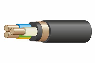 Кабель силовой с ПВХ изоляцией  ВВГЭнг(A)-LS 3x1,5  черный ВВГЭнг(А)-LS 3*1,5 ок-0,66