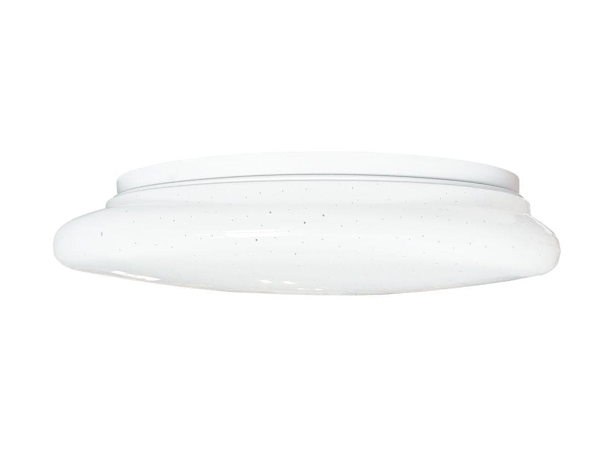 Ambrella Потолочный светодиодный светильник с пультом FF15 WH белый 48W 3000K/4200K/6400K D380*60 (ПДУ ИК) — миниатюра 4