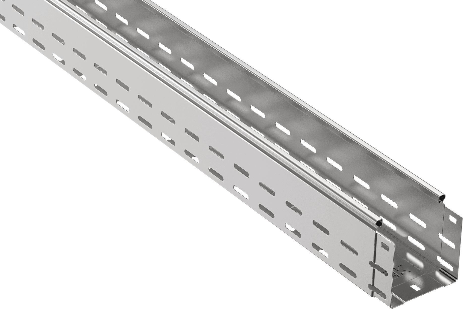 IEK ESCA Лоток перфорированный 100х100х3000-1,0 HDZ — миниатюра 2