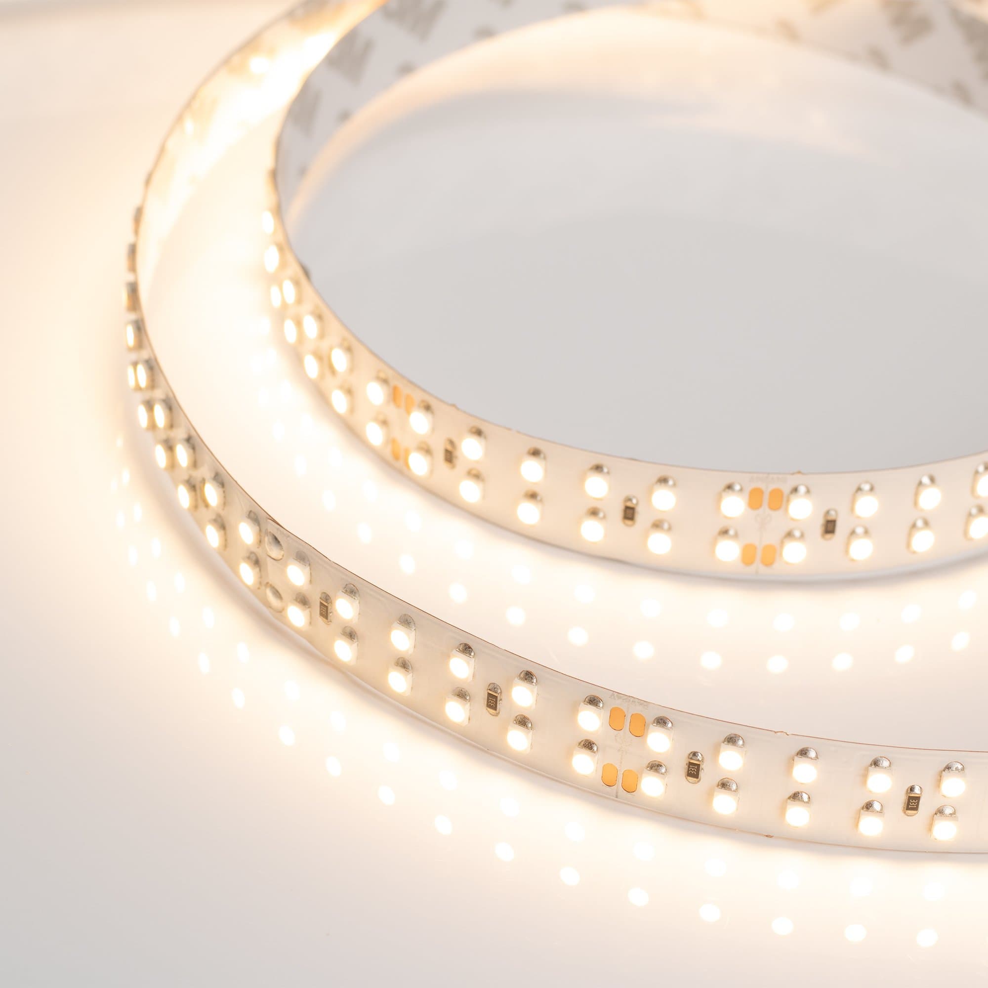 Arlight Светодиодная лента RT 2-5000 24V Warm2400 2x2 (3528, 1200 LED, LUX) (19.2 Вт/м, IP20) 018103 — миниатюра 2