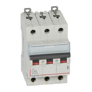 Legrand DX3 Автоматический выключатель 3P 40A (С) 10kA/16kA 409258 — миниатюра 2