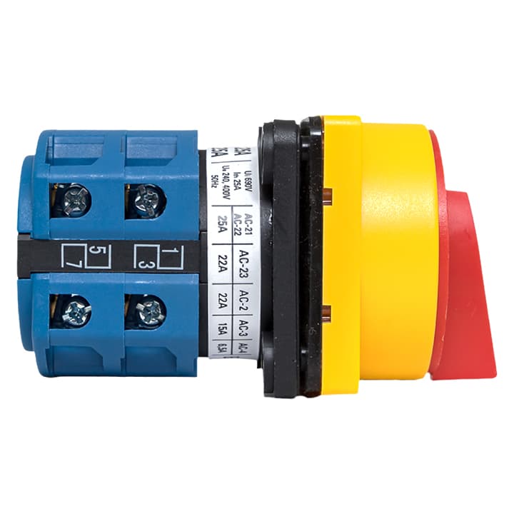 Переключатель кулачковый ПК-1-22 25А 2P "1-0-2" с блокировкой IP65 EKF PROxima — миниатюра 3