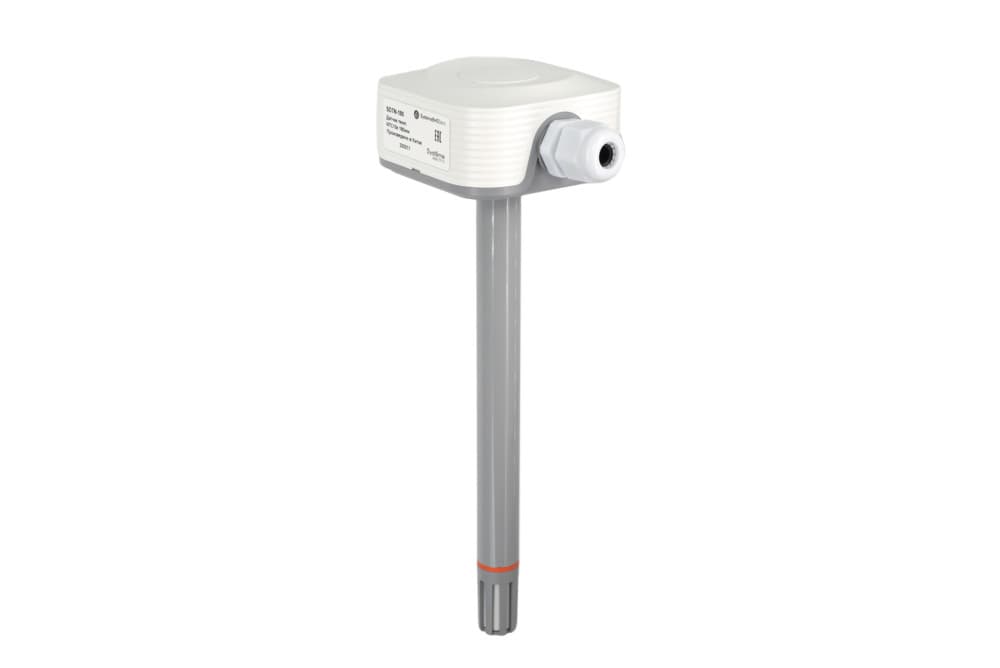 Systeme Electric Датчик влажности и температуры канальный, 0…10В -20…+80°C Modbus 180мм(40…155мм ) ~24В/=15…35В