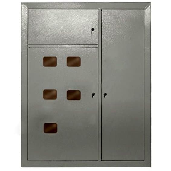 IEK Корпус металлический ЩЭ-5-1 36 УХЛ3 IP31 — миниатюра 2