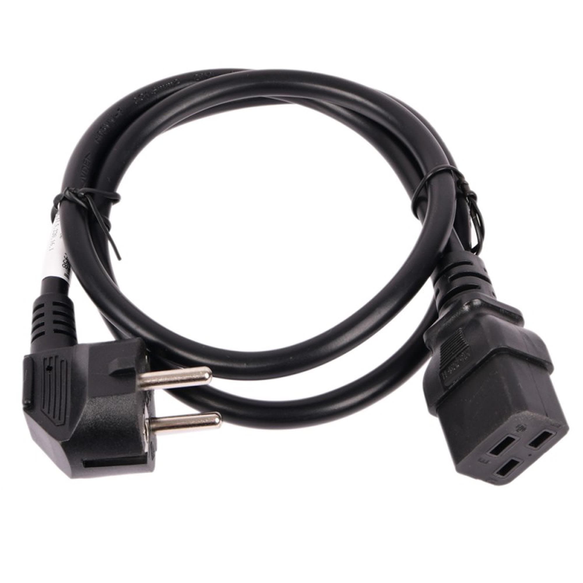 DKC Кабель питания ДКС, Sсhuko - IEC320 C19, 3 м, сечение 3 х 2,5 мм