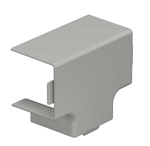 OBO Bettermann Отвод T-образный кабель-канала WDK 40x40 мм, ПВХ, серый RAL7030 6158544 — миниатюра 2