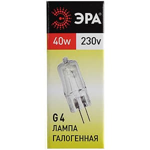 ЭРА G4-JCD-40W-230V-CL (галоген, капсула, 40Вт, нейтр, G4) — миниатюра 2