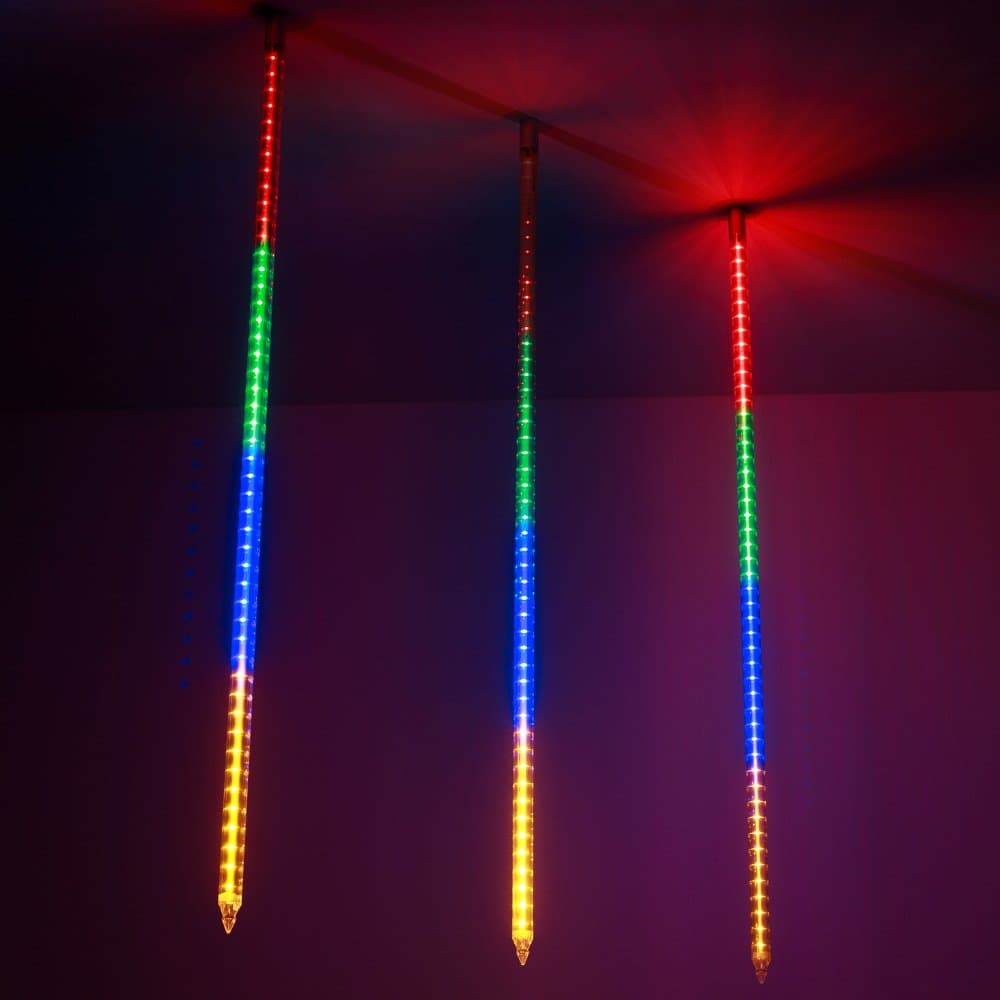Arlight Светодиодная гирлянда ARD-ICEFALL-CLASSIC-D23-1000-CLEAR-96LED-LIVE RGB (230V, 1.5W) (Ardecoled, IP65) 026105 — миниатюра 1