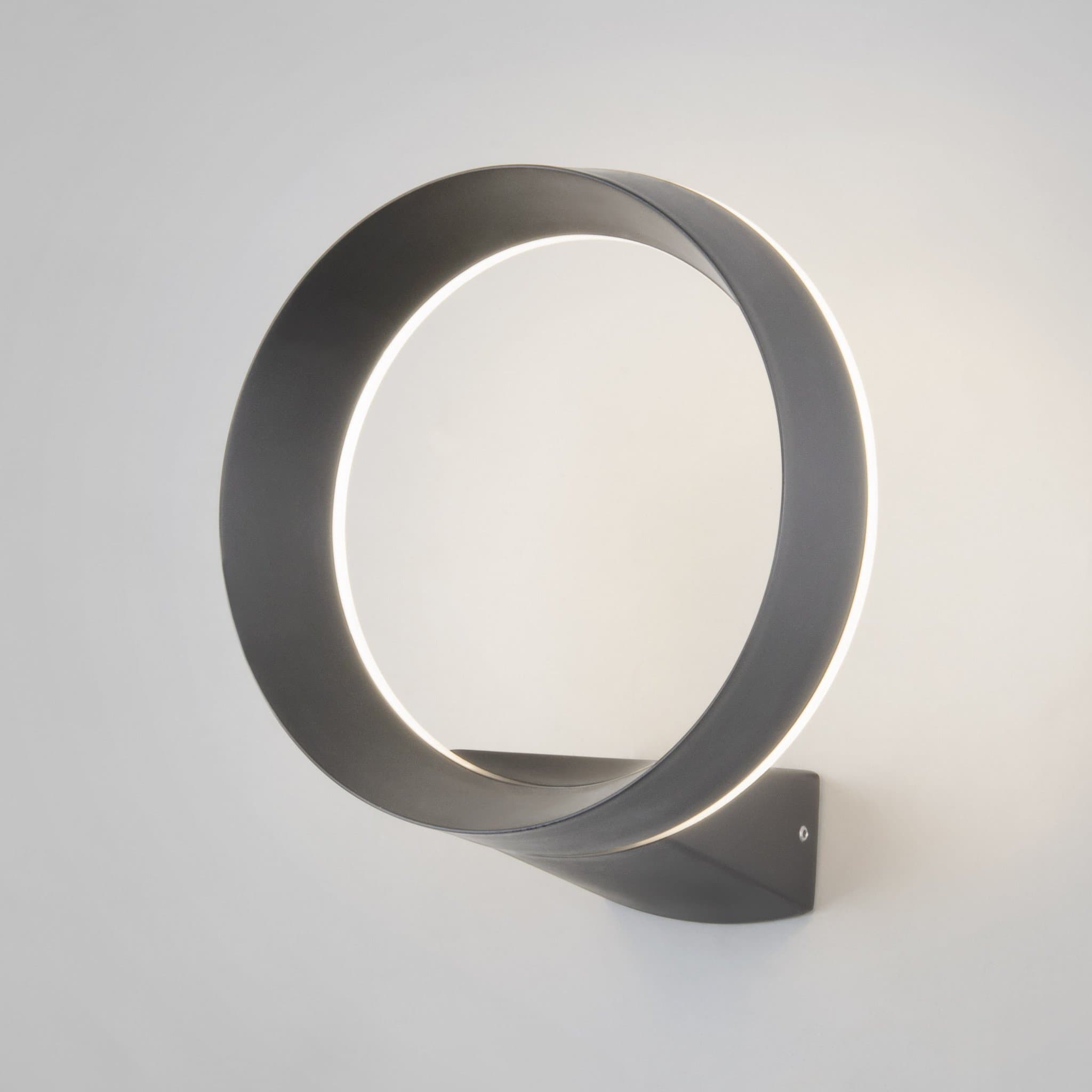 Elektrostandard 1710 TECHNO LED / Светильник садово-парковый со светодиодами Ring серый a054932