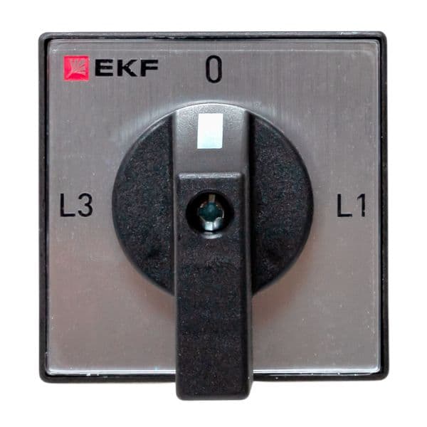EKF Переключатель кулачковый ПК-1-94 10А 4P для амперметра IP65 — миниатюра 2