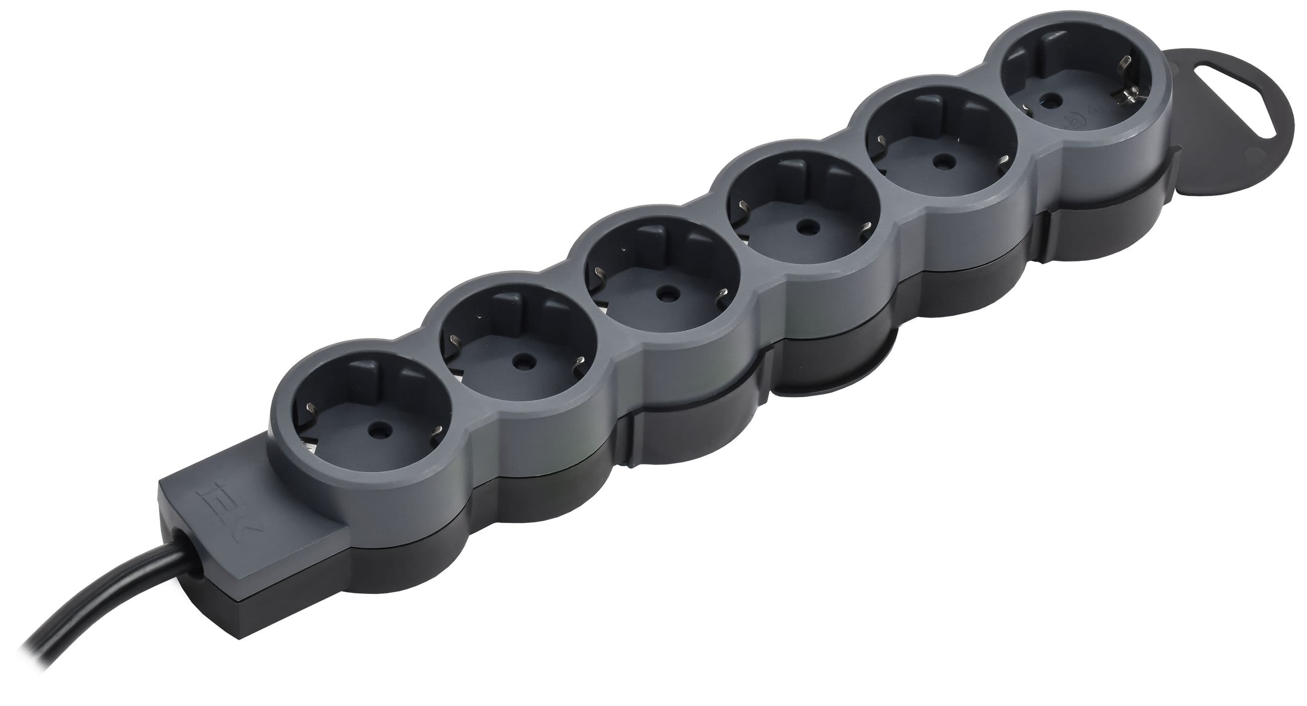 IEK STANDARD Удлинитель У06 6 мест 1,5м 3х1,5мм2 16А черн.