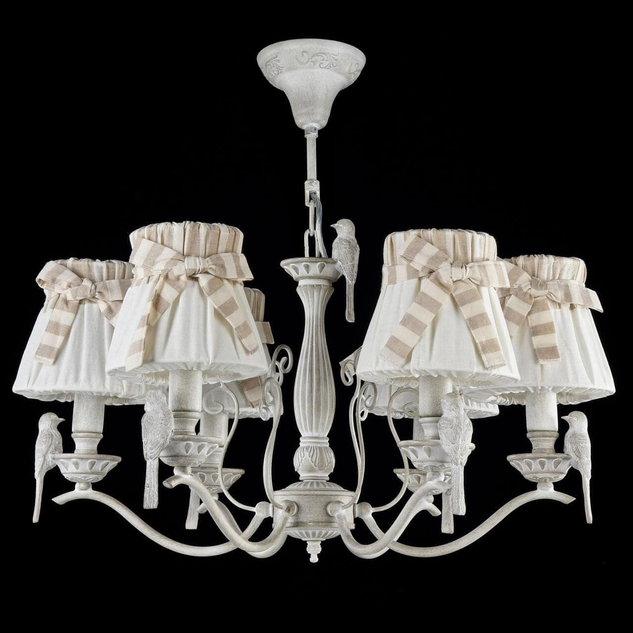 Maytoni Elegant Bird Белый Антик Люстра 6xE14 40W ARM013-06-W — миниатюра 10