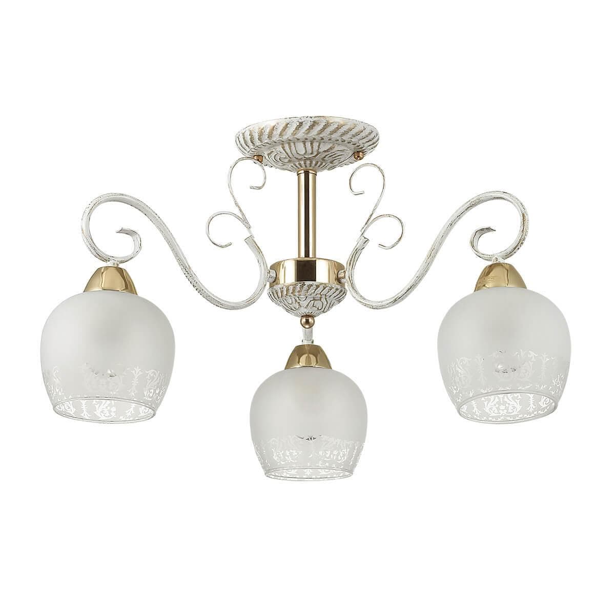 Lumion 3505/3C LN18 231 белый/зол.патина/золото Люстра потолочная E27 3*60W 220V BIANCOPA — миниатюра 2