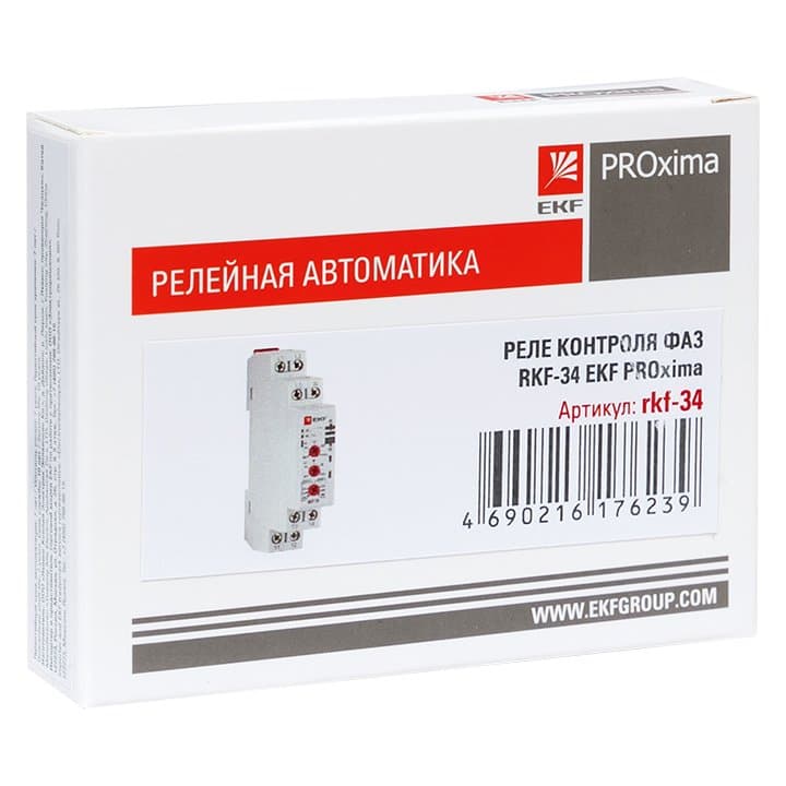 EKF PROxima Реле контроля фаз RKF-34 — миниатюра 7