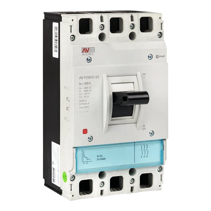 EKF Averes Автоматический выключатель AV POWER-3/3 400А 100kA TR — миниатюра 1