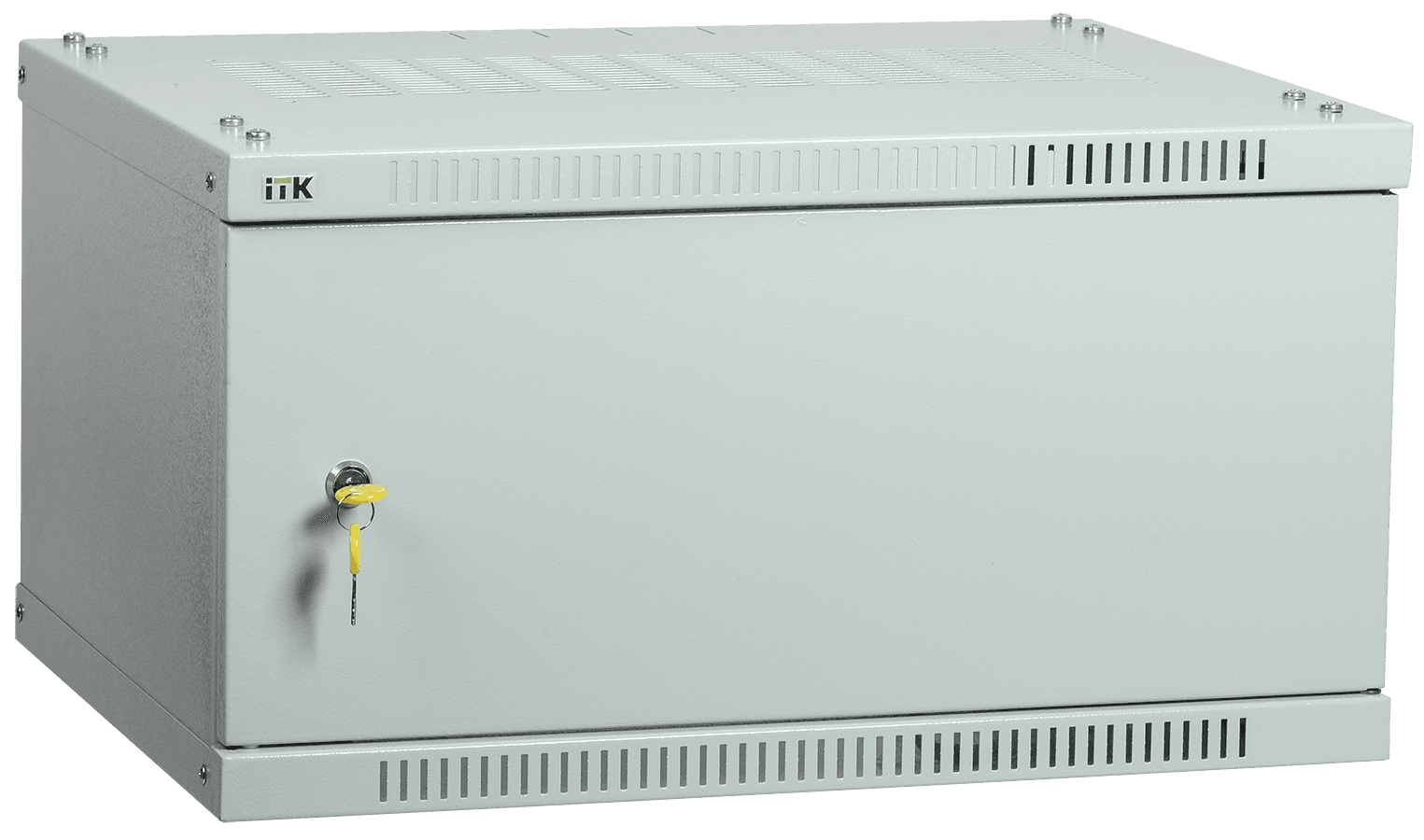 IEK LINEA WE ITK Шкаф LINEA WE 12U 600x600мм дверь, металл серый LWE3-12U66-MF