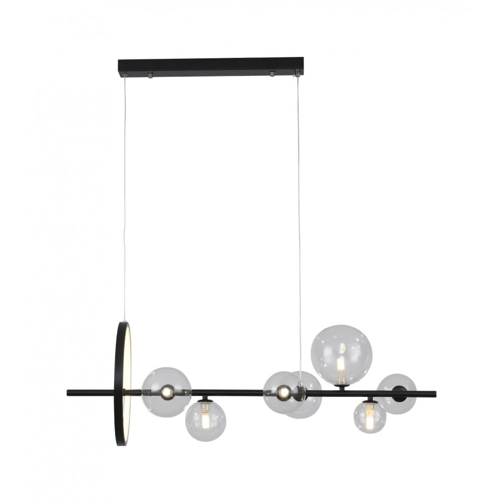 Kink Light 09408-7,19 Люстра Иона черный w85*27 h120 G9 35W+Led 13W