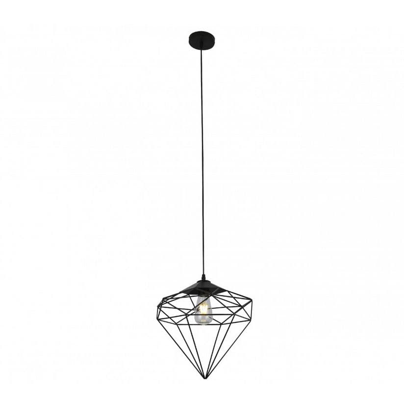Kink Light 08311-3,19 Подвес Кама черный d30 h80 E27 1*40W