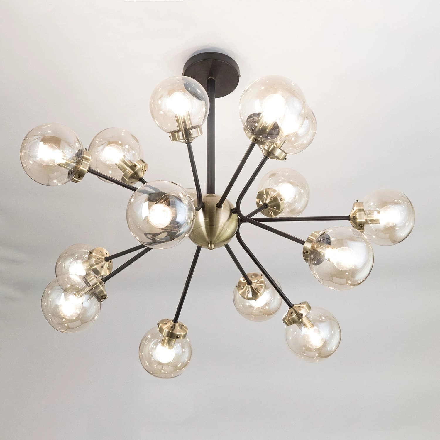 Citilux CL105355 Планета Черн+Дымч. Люстра — миниатюра 2