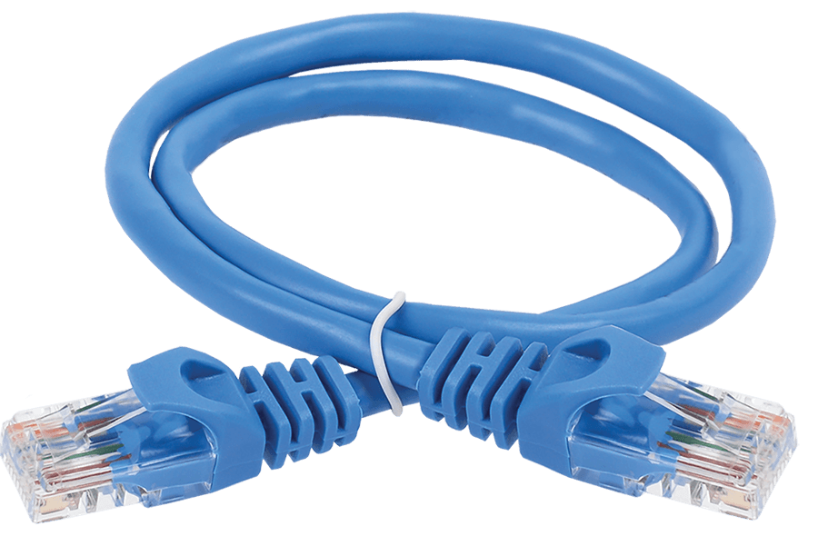IEK ITK Коммутационный шнур категория 6 FTP LSZH 5м синий PC03-C6FL-5M — миниатюра 2