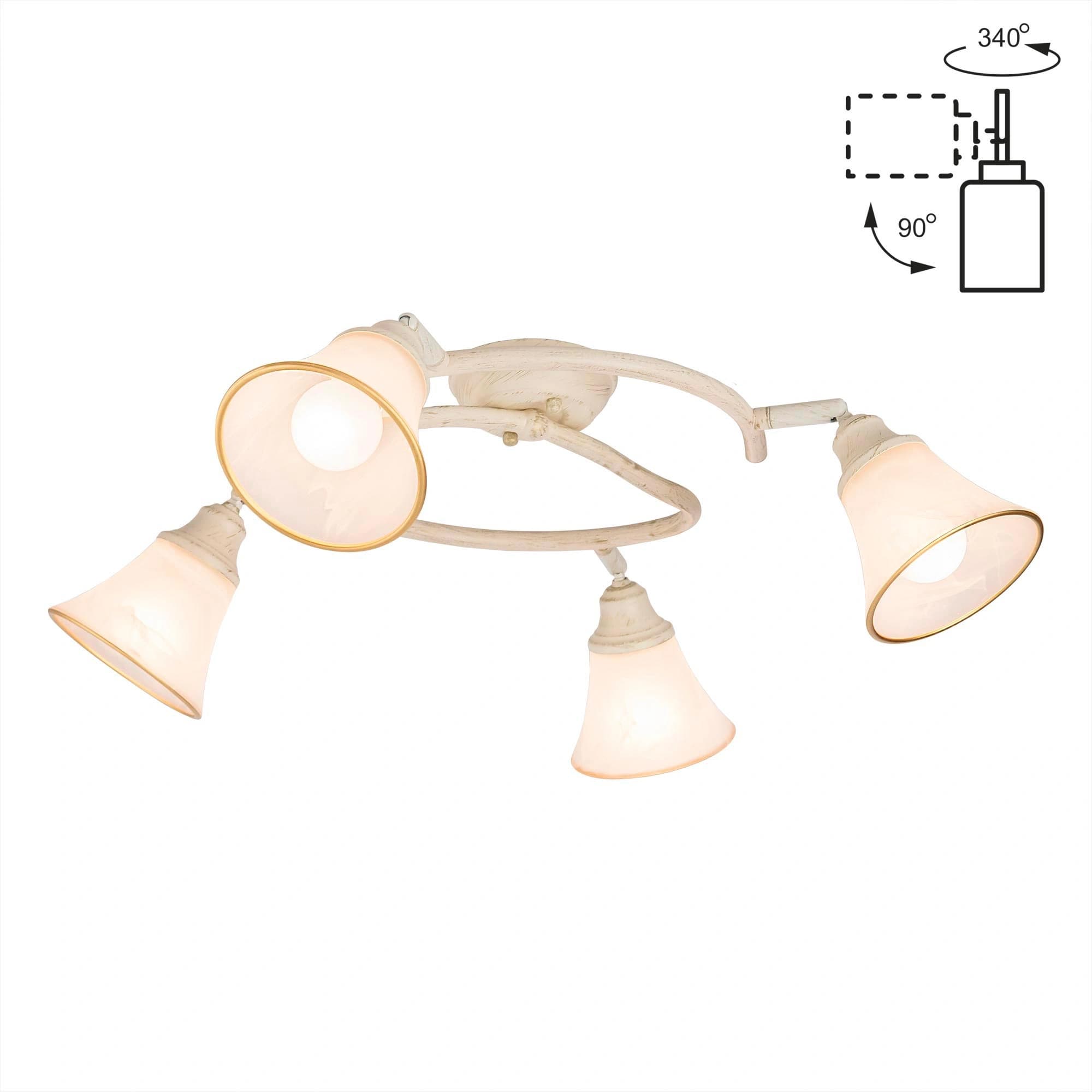 Citilux CL511144 Прованс Патина Светильник Потолочный