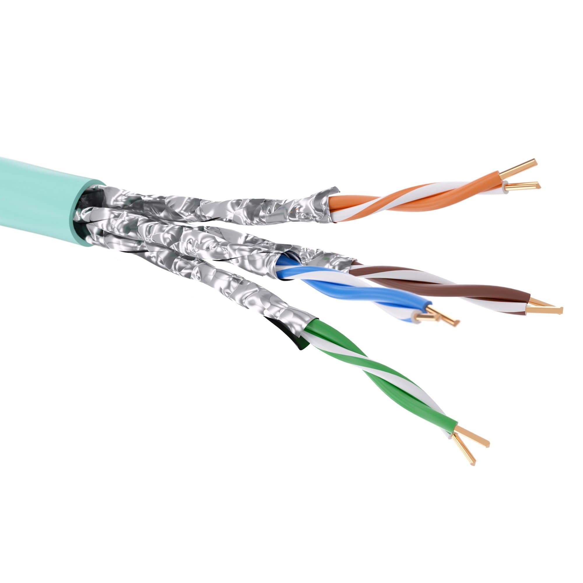 DKC Кабель CAT 6A, U/UTP Application, нг(А)-LSLTx, бухта 500м, аква RN6AUUA03AQ