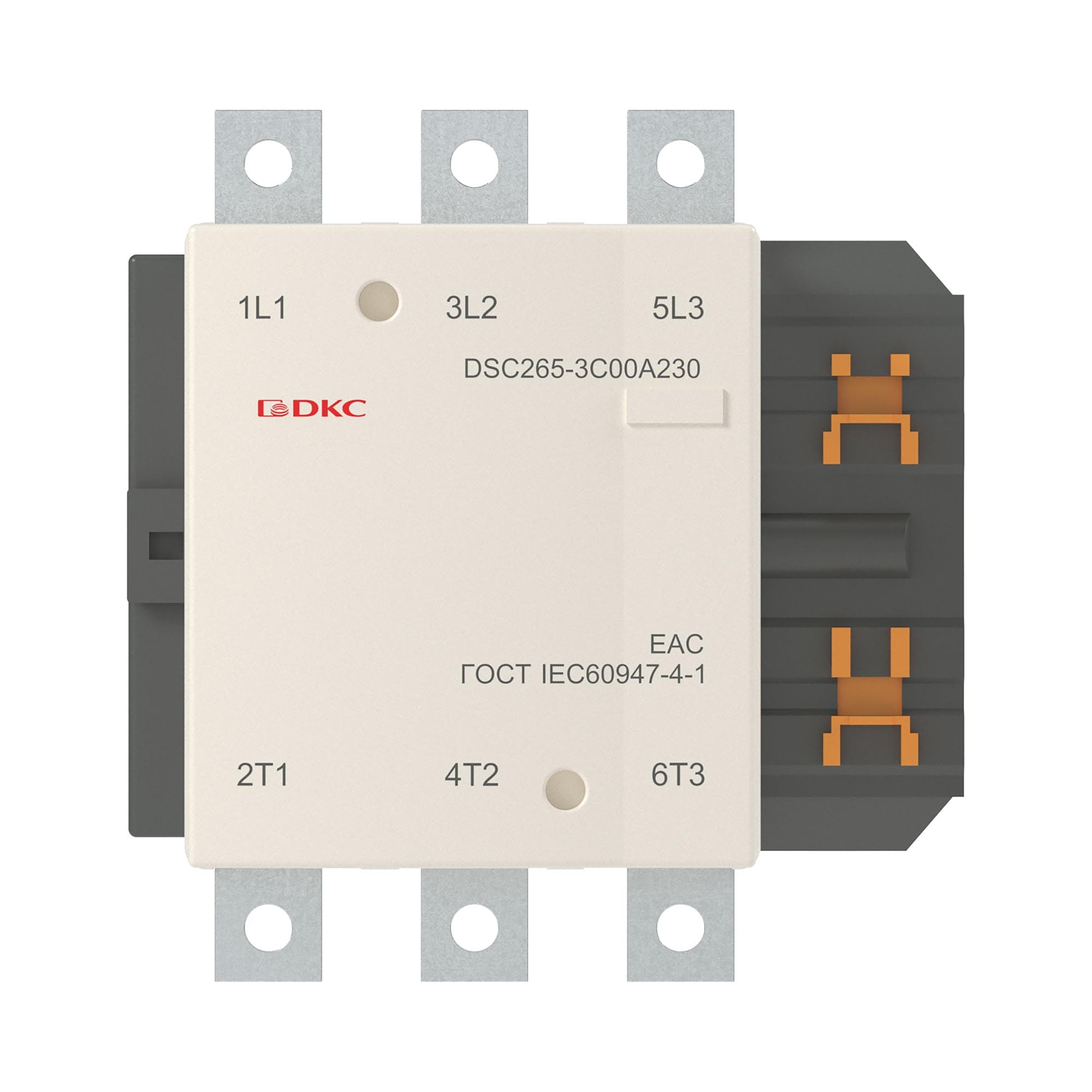 DKC Магнитный контактор DSC265-3C00A230 265А 130кВт (AC3) кат 220В AC — миниатюра 2