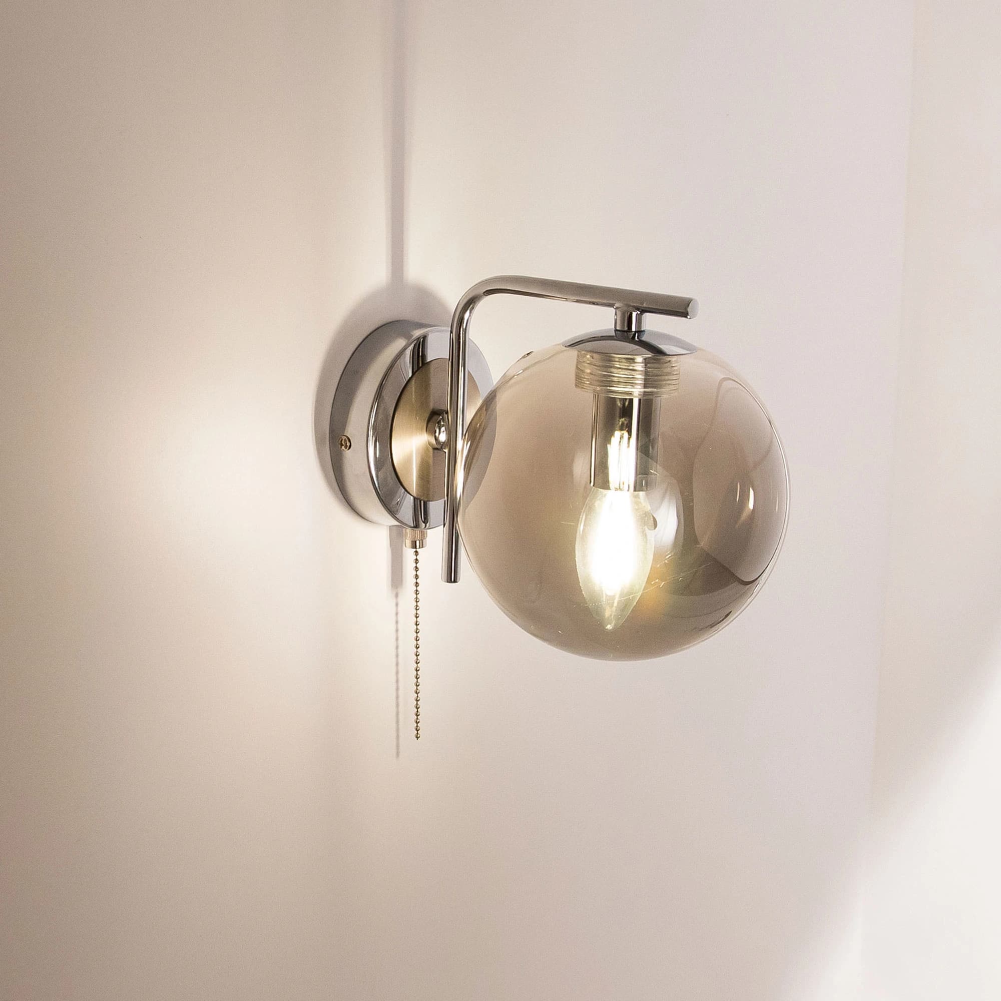 Citilux CL102310 Томми Хром+Дымч. Бра — миниатюра 3