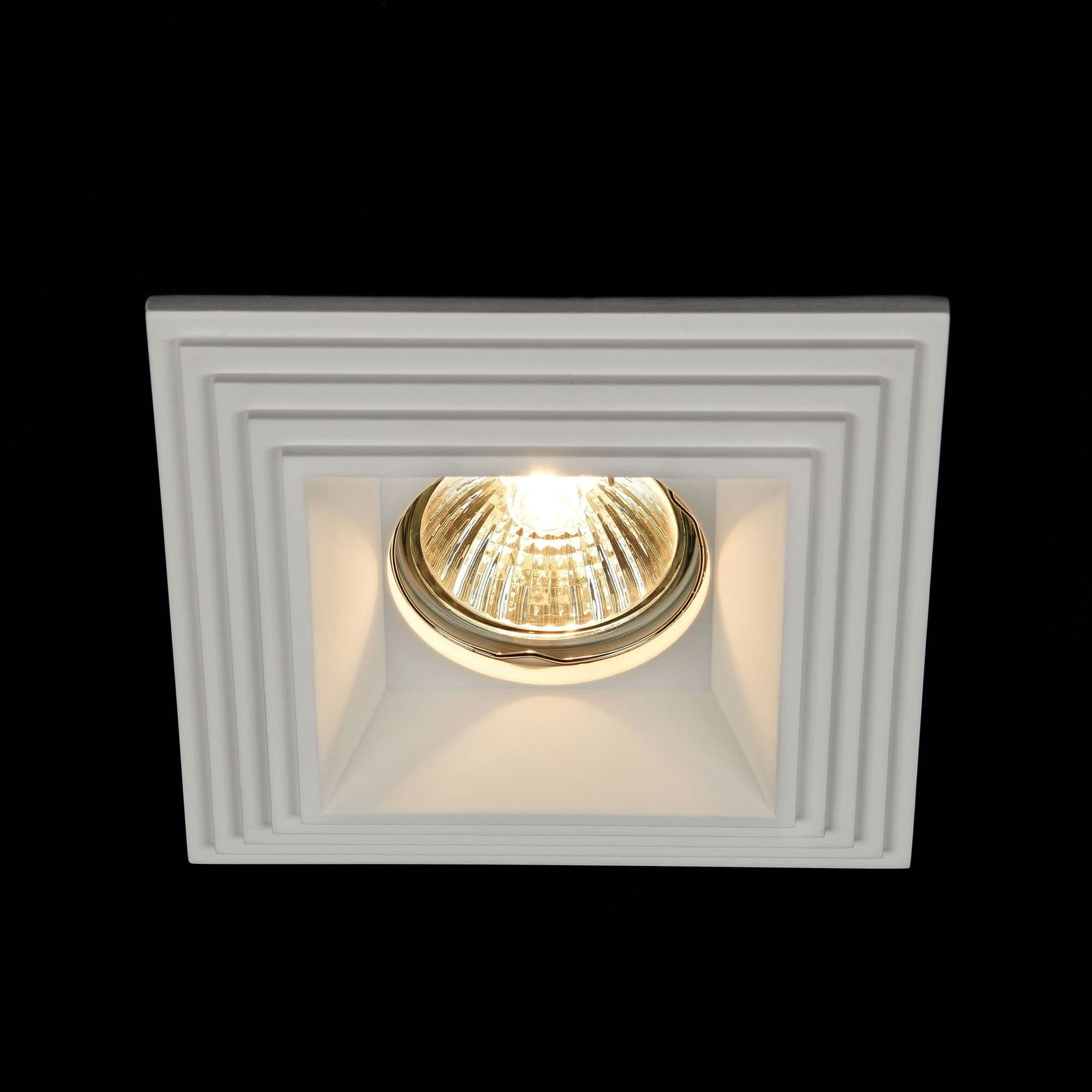 Maytoni DownLight Gyps Белый Встроенный светильник 1xGU10 35W DL005-1-01-W — миниатюра 2