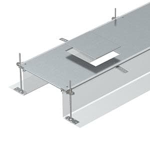 OBO Bettermann Секция кабель-канала OKA-G для GES6 2400x400x40–240 мм (сталь) 7424182 — миниатюра 2