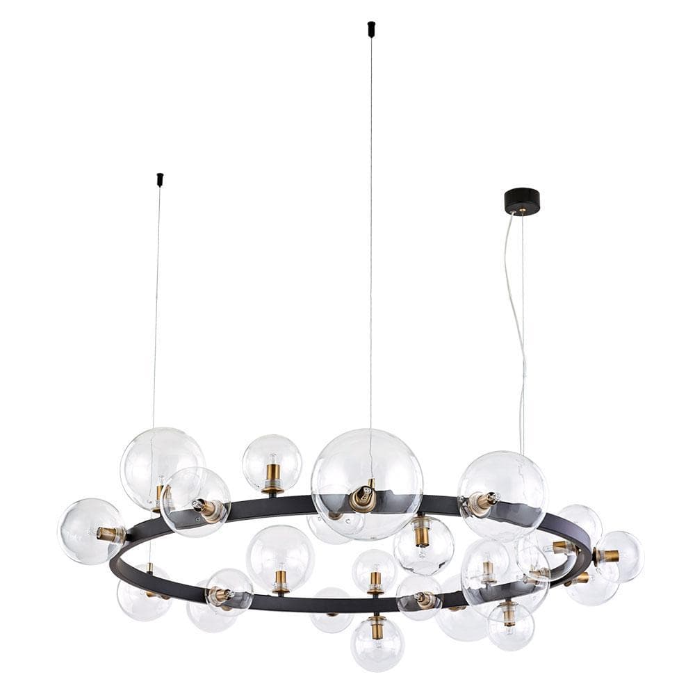 Arte Lamp A7790SP-24BK Люстра подвесная — миниатюра 1