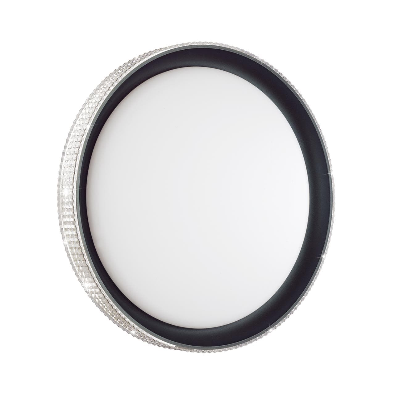 Sonex 3049/DL SN 035 Светильник пластик/черный LED 48Вт 3000-6000К D395 IP43 пульт ДУ SHINY