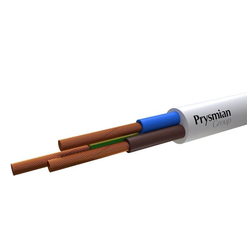 Провод ПВС 3x1 мк(N,PE) б РЭК-Prysmian 0103030206