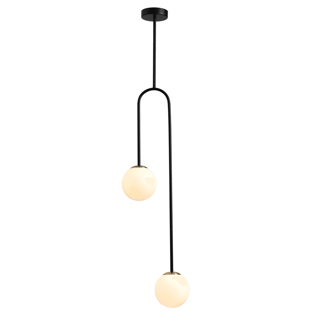 Odeon Light 4340/2 L-VISION ODL22 180 черный Потолочный светильник IP20 E14*2 40W AMBI — миниатюра 2