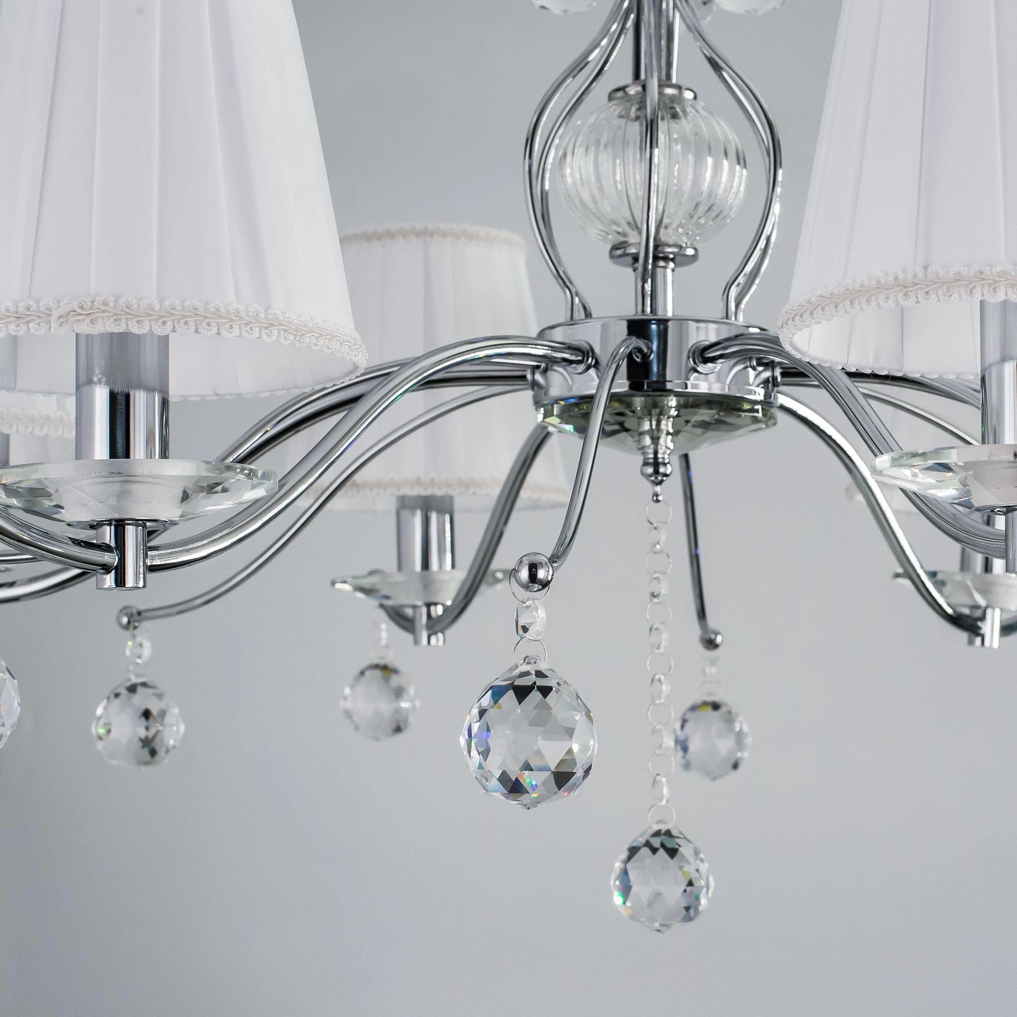 Citilux CL438161 Шелли Хром+Белый Светильник Люстра — миниатюра 5