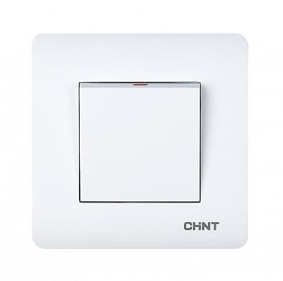 CHINT 1-клавишный выключатель 10А 250В