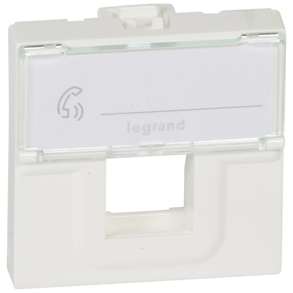 Legrand Mosaic Лицевая панель Keystone для простого коннектора 078604
