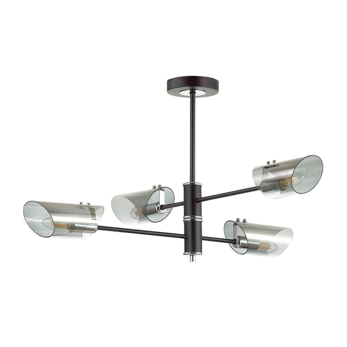 Lumion 4402/4C LN19 062 хром, черный Люстра потолочная E14 4*40W 220V NOLAN — миниатюра 2