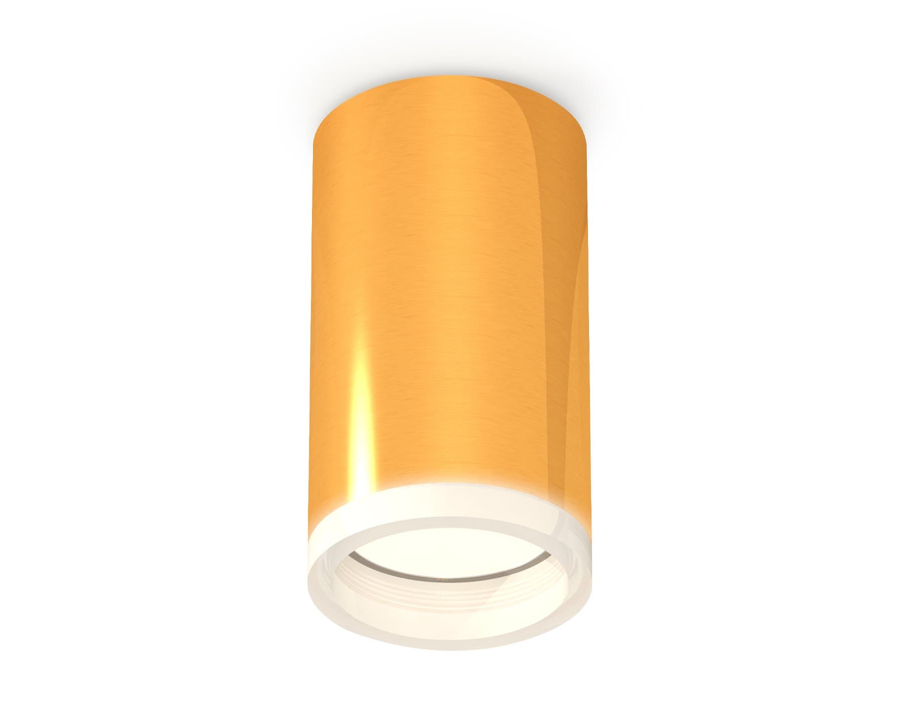 Ambrella Комплект накладного светильника XS6327020 PYG/FR золото желтое полированное/белый матовый MR16 GU5.3 (C6327, N6245) — миниатюра 1