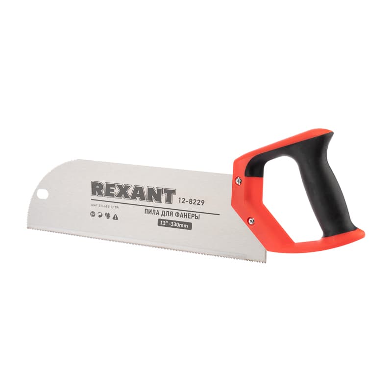 Пила для фанеры с запилом 330 мм, двухкомпонентная рукоятка Rexant 12-8229