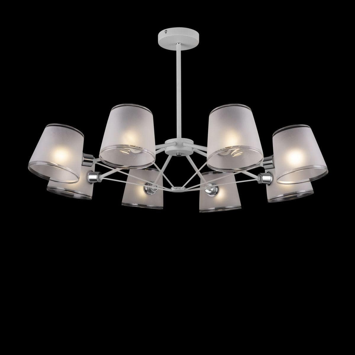 Freya Modern Хром Люстра FR5108PL-08CH — миниатюра 6