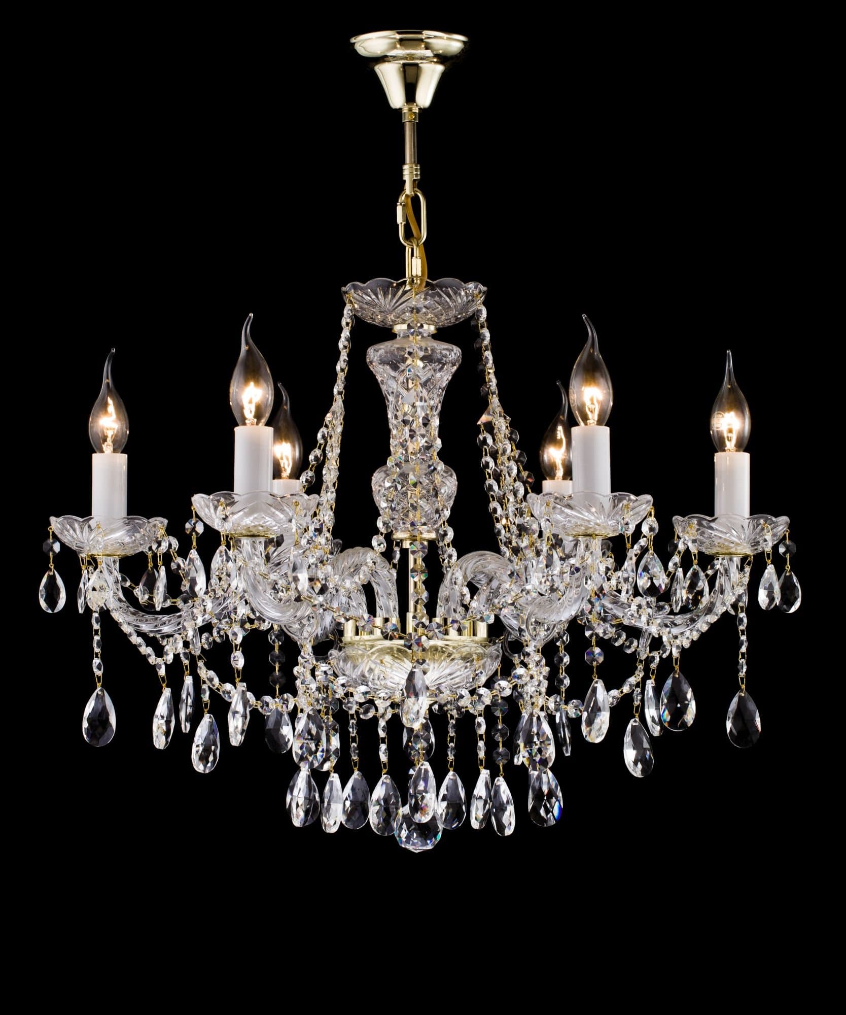 Maytoni Royal Classic Beatrix Золото Люстра 6xE14 60W DIA019-06-G — миниатюра 2