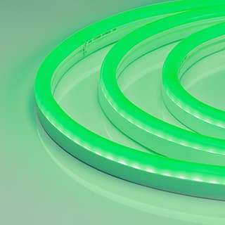 Arlight Образец Гибкий неон ARL-NEON-2615GH-SIDE 230V Green (8 Вт/м, IP65) 035484